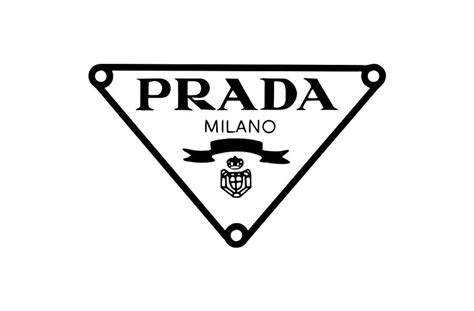 prada metal logo|prada logo examples.